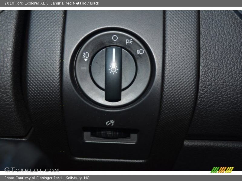 Sangria Red Metallic / Black 2010 Ford Explorer XLT