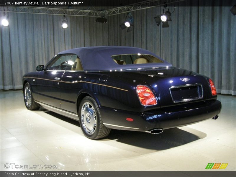 Dark Sapphire / Autumn 2007 Bentley Azure