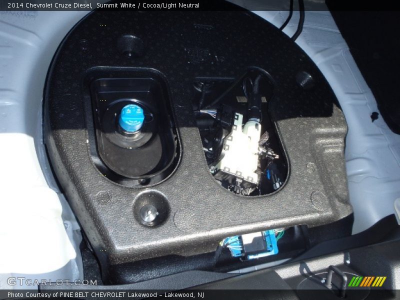 Summit White / Cocoa/Light Neutral 2014 Chevrolet Cruze Diesel