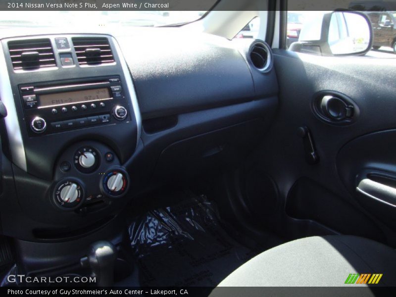 Aspen White / Charcoal 2014 Nissan Versa Note S Plus