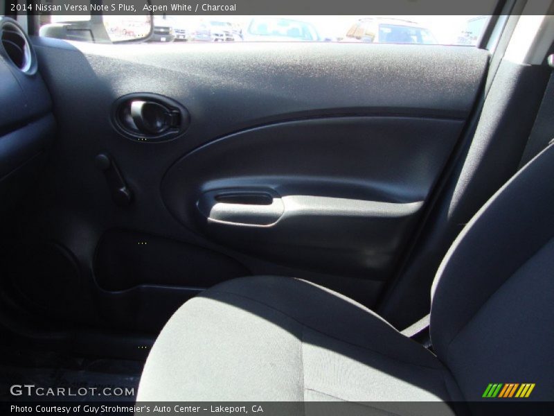 Aspen White / Charcoal 2014 Nissan Versa Note S Plus