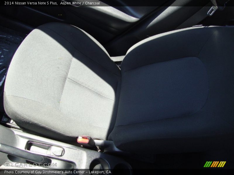 Aspen White / Charcoal 2014 Nissan Versa Note S Plus