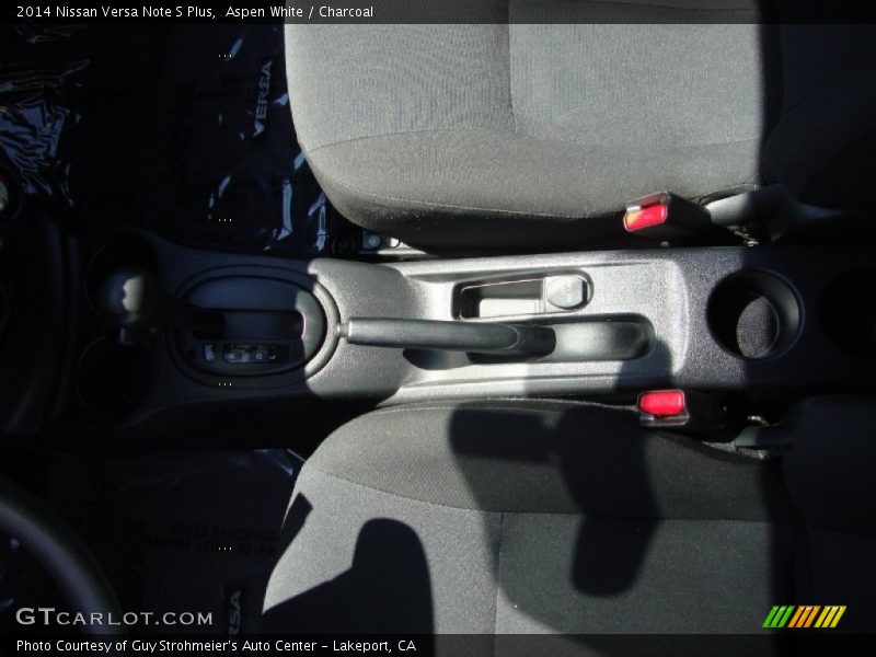 Aspen White / Charcoal 2014 Nissan Versa Note S Plus