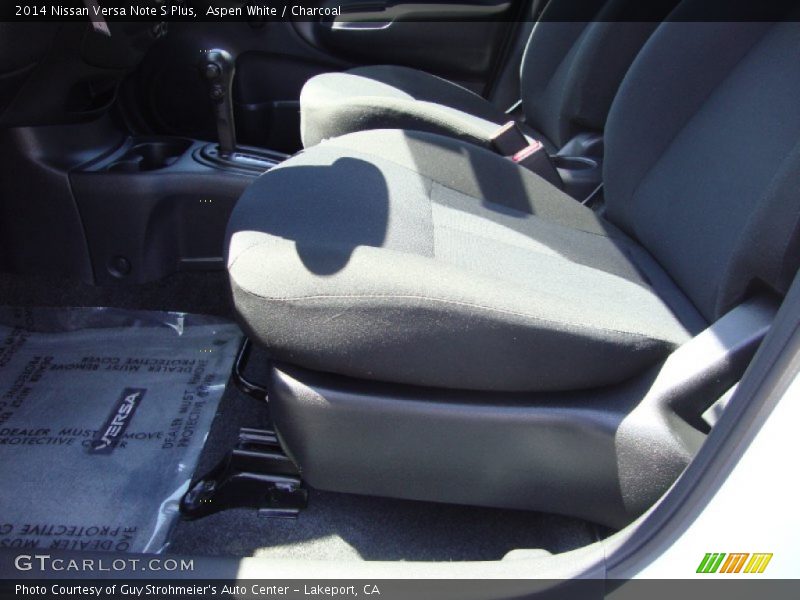 Aspen White / Charcoal 2014 Nissan Versa Note S Plus