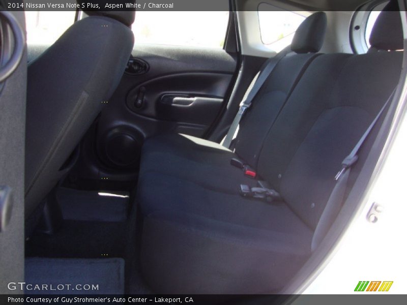 Aspen White / Charcoal 2014 Nissan Versa Note S Plus