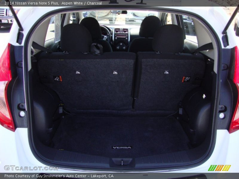 Aspen White / Charcoal 2014 Nissan Versa Note S Plus