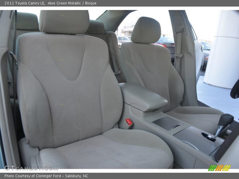 Aloe Green Metallic / Bisque 2011 Toyota Camry LE
