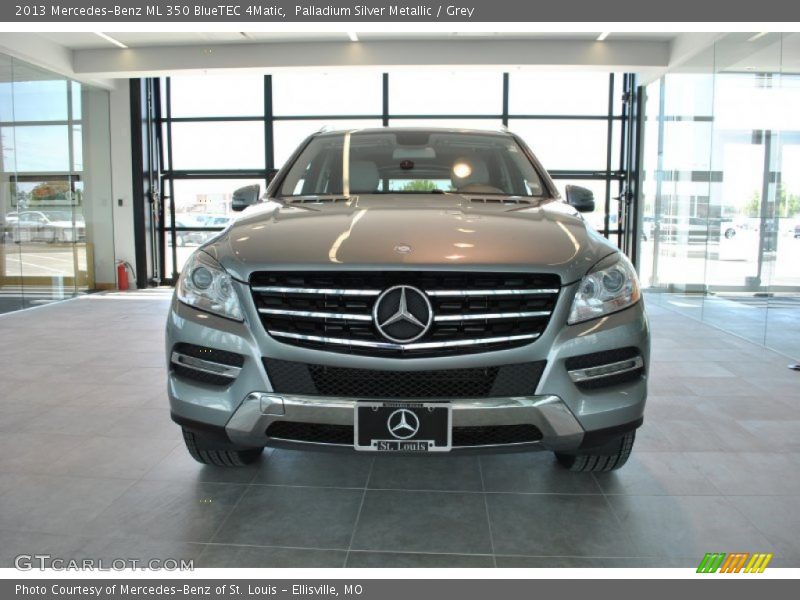 Palladium Silver Metallic / Grey 2013 Mercedes-Benz ML 350 BlueTEC 4Matic