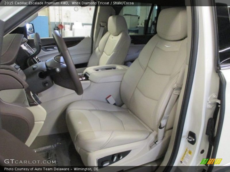 Front Seat of 2015 Escalade Premium 4WD