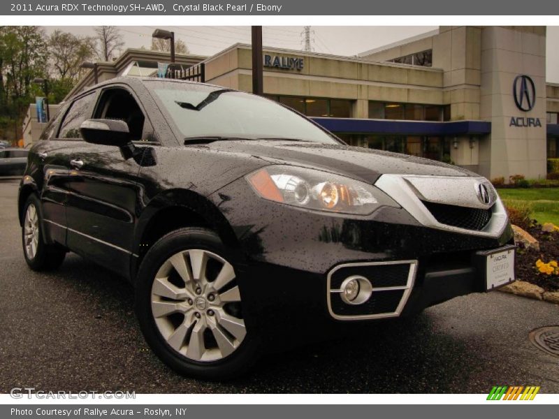 Crystal Black Pearl / Ebony 2011 Acura RDX Technology SH-AWD