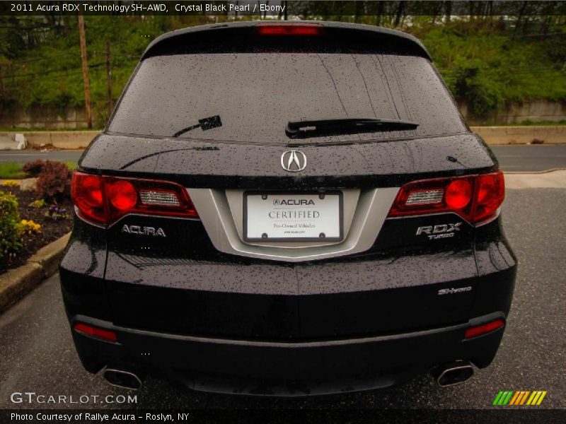 Crystal Black Pearl / Ebony 2011 Acura RDX Technology SH-AWD