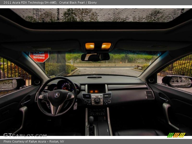Crystal Black Pearl / Ebony 2011 Acura RDX Technology SH-AWD