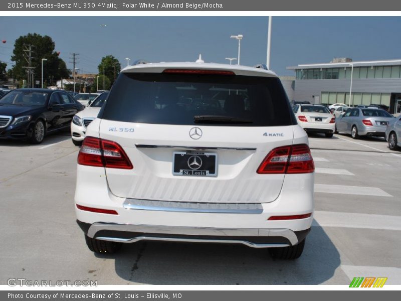 Polar White / Almond Beige/Mocha 2015 Mercedes-Benz ML 350 4Matic