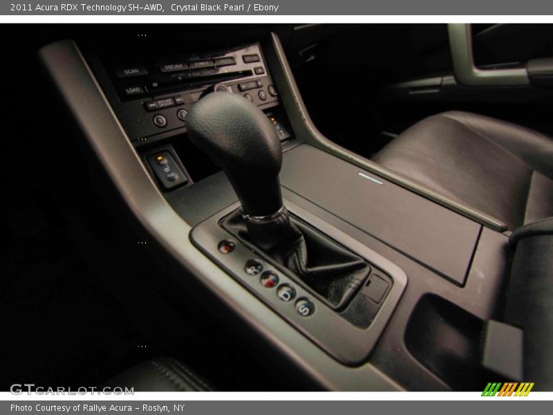 Crystal Black Pearl / Ebony 2011 Acura RDX Technology SH-AWD