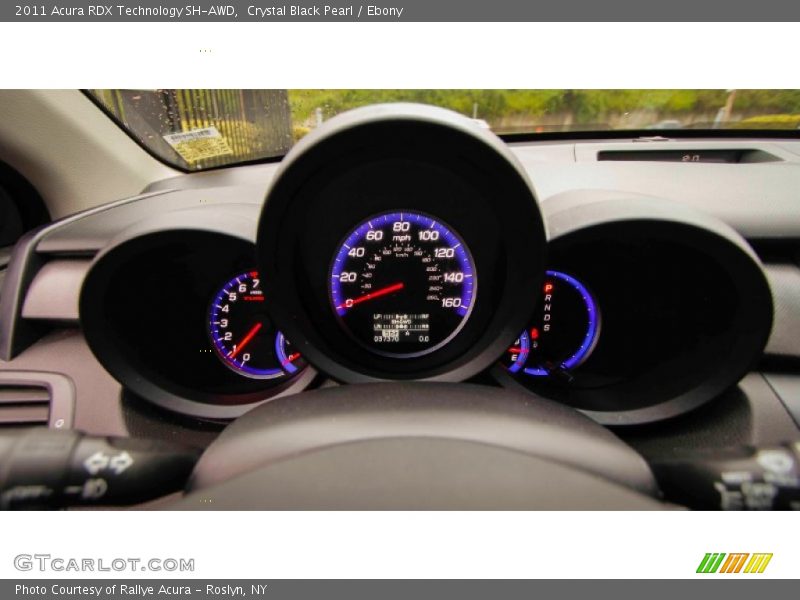 Crystal Black Pearl / Ebony 2011 Acura RDX Technology SH-AWD