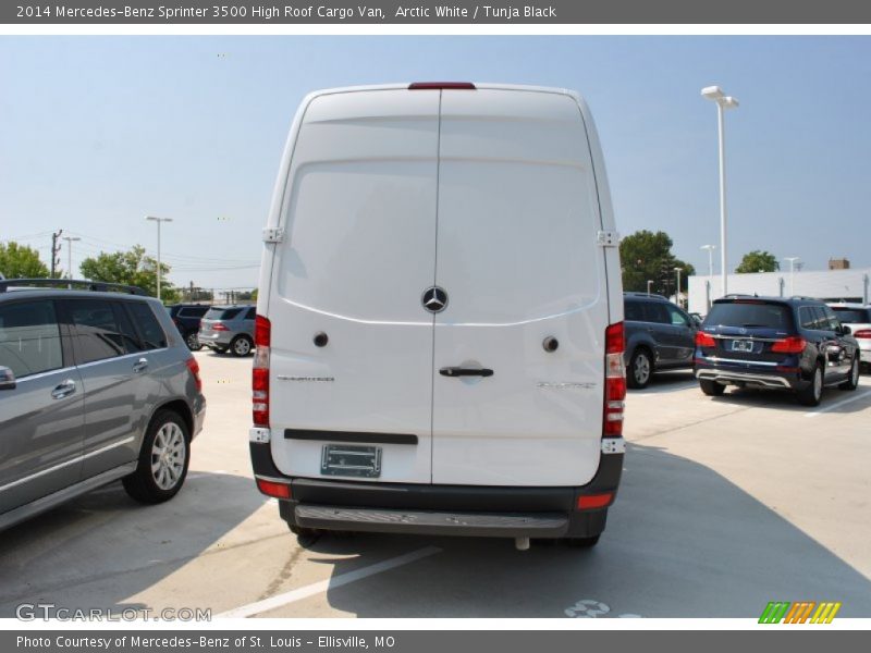 Arctic White / Tunja Black 2014 Mercedes-Benz Sprinter 3500 High Roof Cargo Van