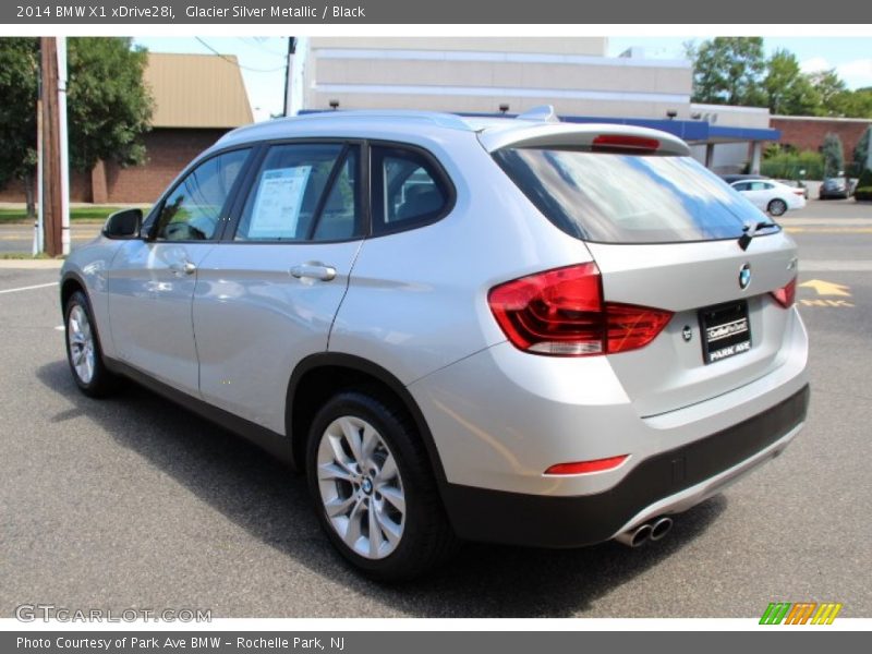 Glacier Silver Metallic / Black 2014 BMW X1 xDrive28i