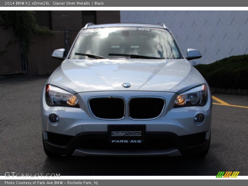 Glacier Silver Metallic / Black 2014 BMW X1 xDrive28i