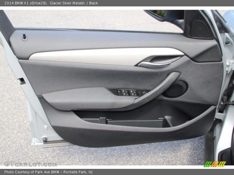 Glacier Silver Metallic / Black 2014 BMW X1 xDrive28i
