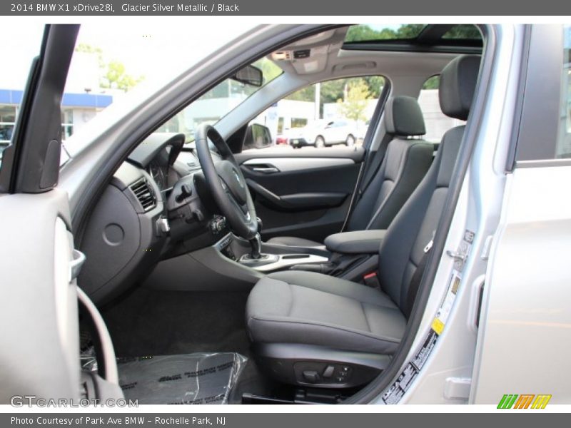 Glacier Silver Metallic / Black 2014 BMW X1 xDrive28i