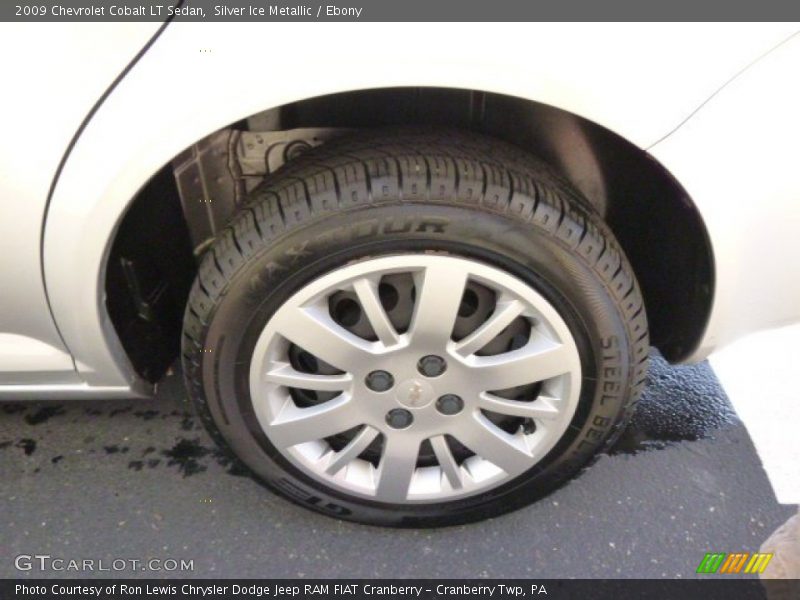 Silver Ice Metallic / Ebony 2009 Chevrolet Cobalt LT Sedan
