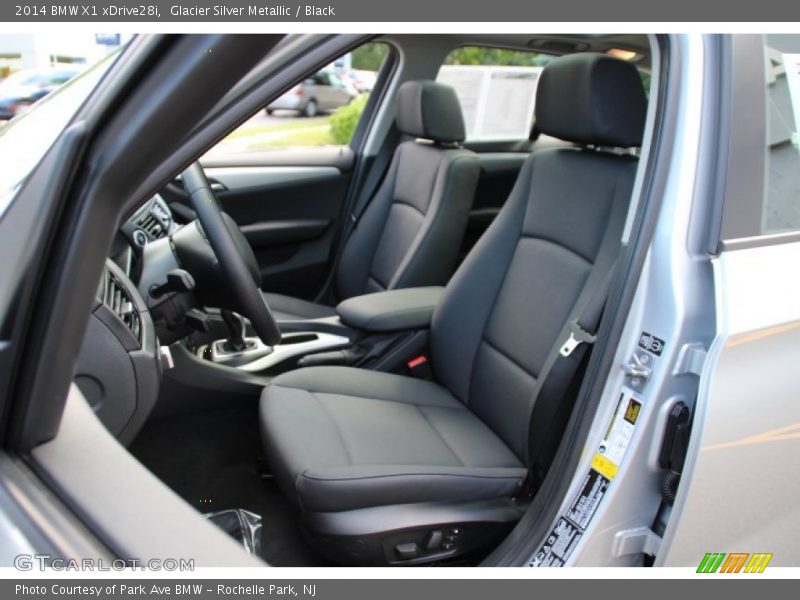 Glacier Silver Metallic / Black 2014 BMW X1 xDrive28i