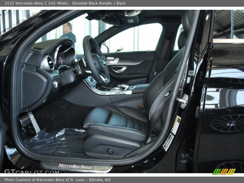 2015 C 300 4Matic Black Interior