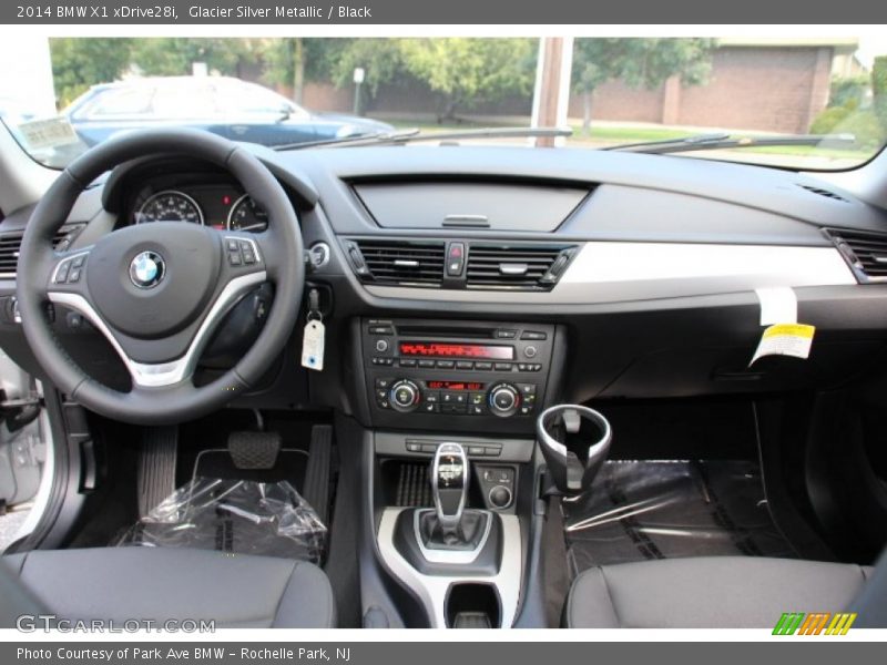 Glacier Silver Metallic / Black 2014 BMW X1 xDrive28i