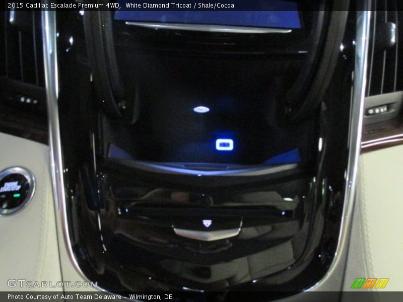White Diamond Tricoat / Shale/Cocoa 2015 Cadillac Escalade Premium 4WD