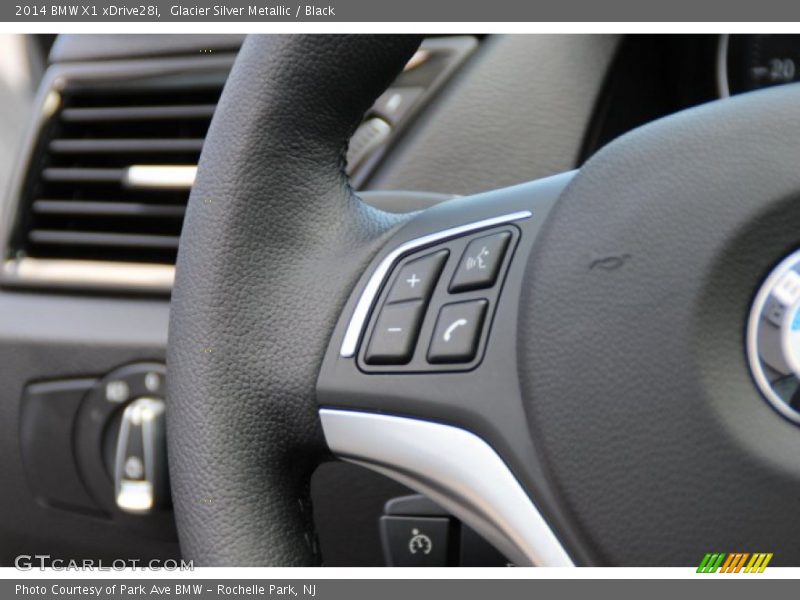 Glacier Silver Metallic / Black 2014 BMW X1 xDrive28i