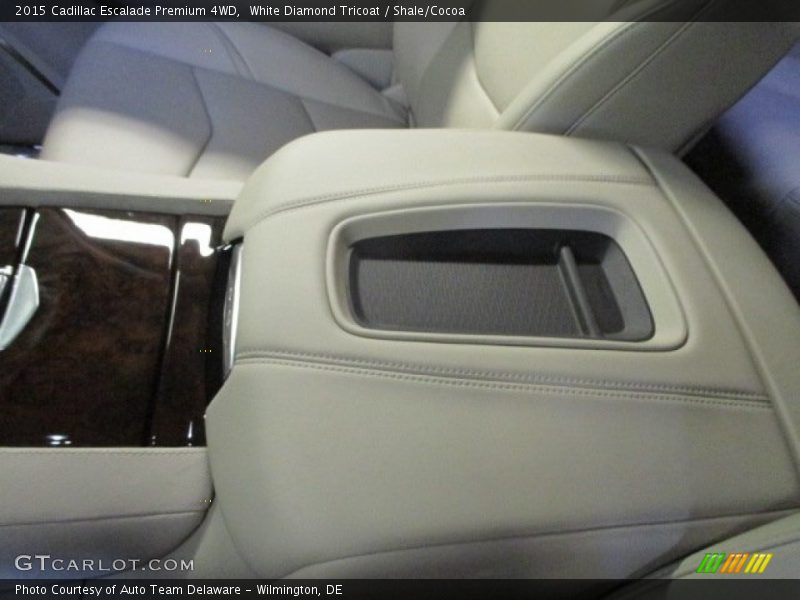 White Diamond Tricoat / Shale/Cocoa 2015 Cadillac Escalade Premium 4WD