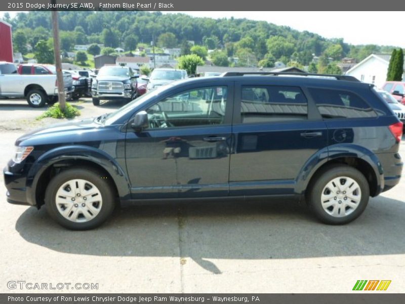  2015 Journey SE AWD Fathom Blue Pearl