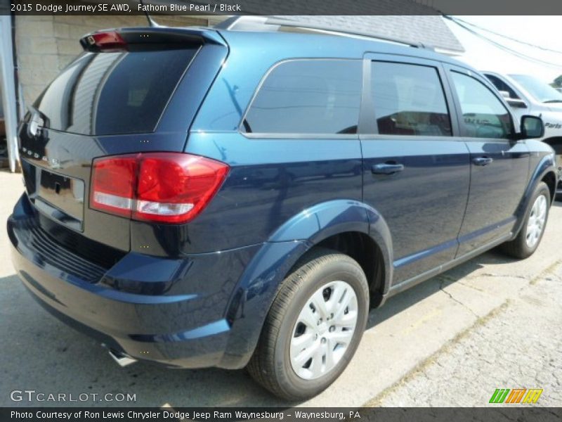  2015 Journey SE AWD Fathom Blue Pearl