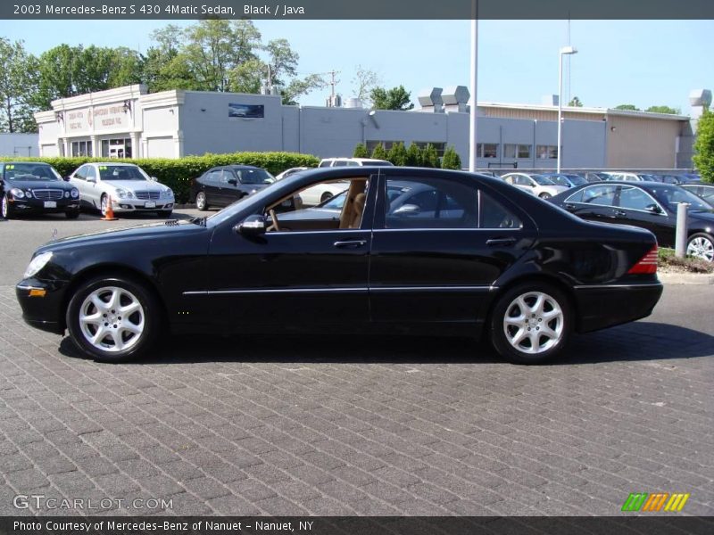 Black / Java 2003 Mercedes-Benz S 430 4Matic Sedan