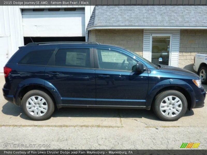  2015 Journey SE AWD Fathom Blue Pearl