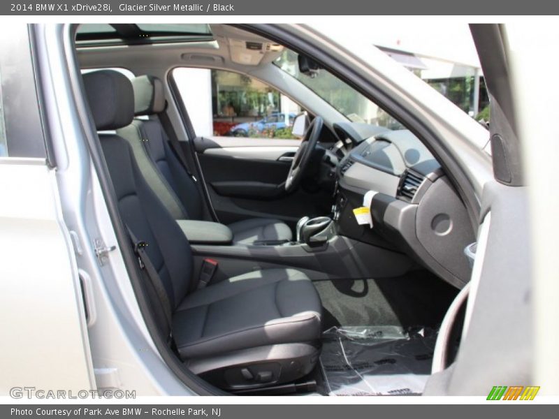 Glacier Silver Metallic / Black 2014 BMW X1 xDrive28i