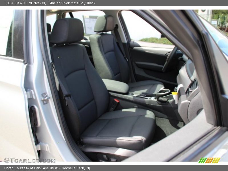 Glacier Silver Metallic / Black 2014 BMW X1 xDrive28i
