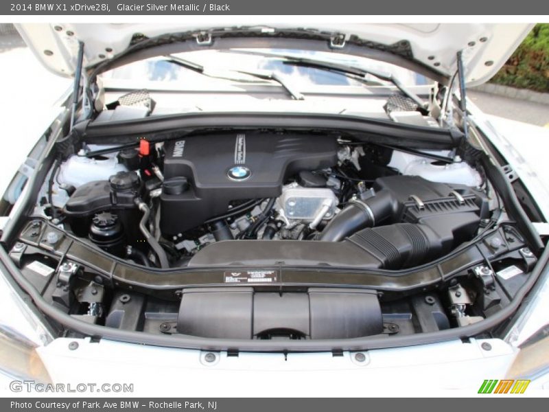 Glacier Silver Metallic / Black 2014 BMW X1 xDrive28i