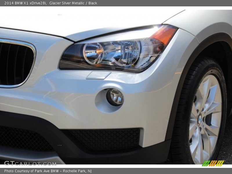 Glacier Silver Metallic / Black 2014 BMW X1 xDrive28i