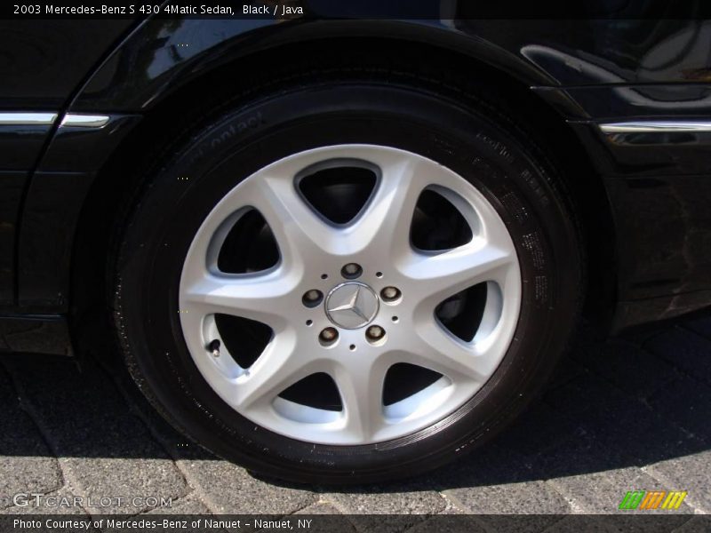 Black / Java 2003 Mercedes-Benz S 430 4Matic Sedan