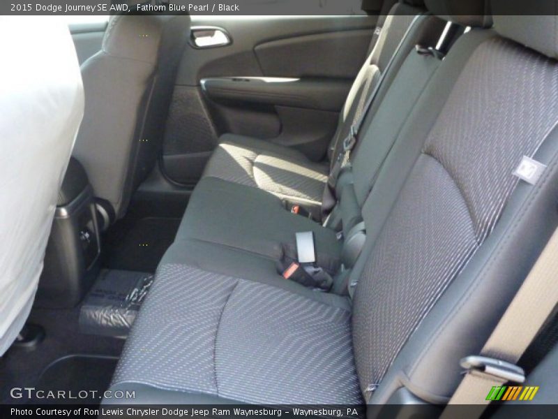 Rear Seat of 2015 Journey SE AWD