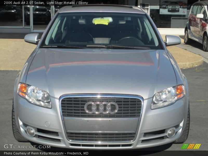 Light Silver Metallic / Ebony 2006 Audi A4 2.0T Sedan