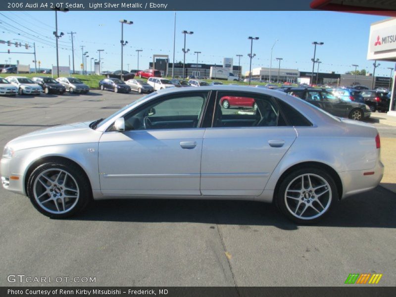 Light Silver Metallic / Ebony 2006 Audi A4 2.0T Sedan