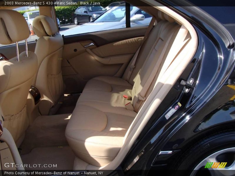 Black / Java 2003 Mercedes-Benz S 430 4Matic Sedan