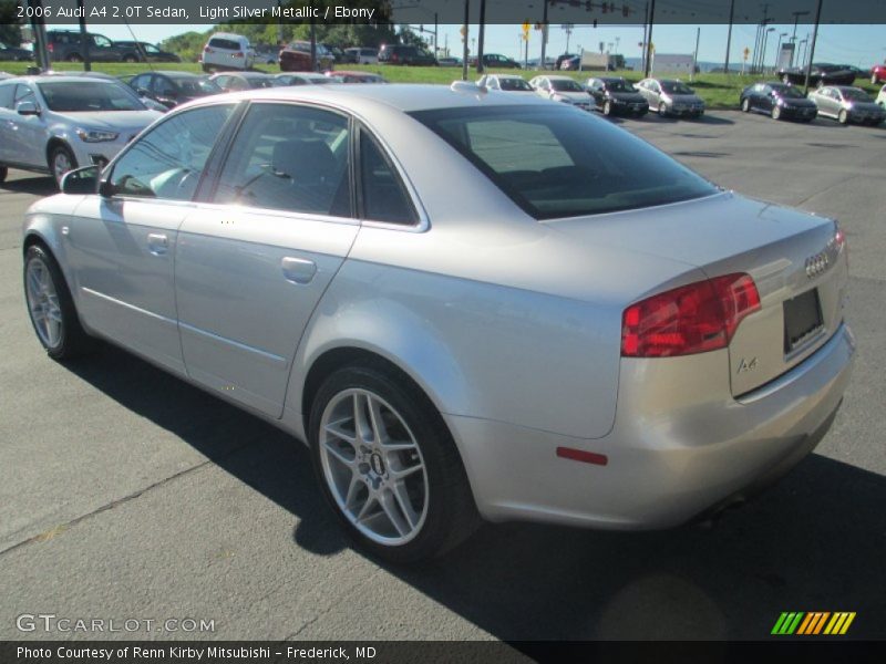 Light Silver Metallic / Ebony 2006 Audi A4 2.0T Sedan