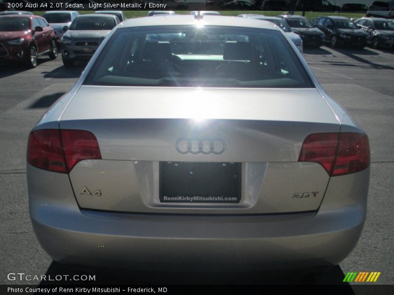 Light Silver Metallic / Ebony 2006 Audi A4 2.0T Sedan