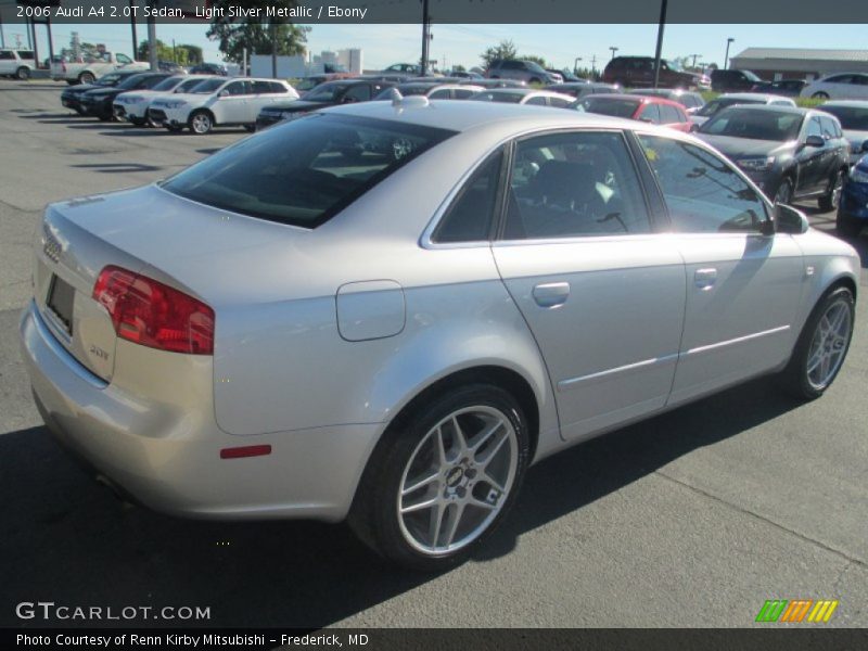 Light Silver Metallic / Ebony 2006 Audi A4 2.0T Sedan