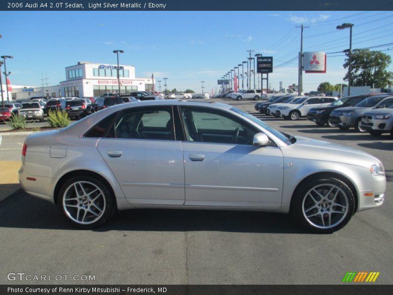 Light Silver Metallic / Ebony 2006 Audi A4 2.0T Sedan