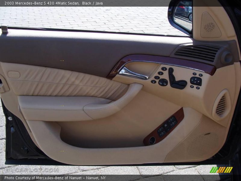 Black / Java 2003 Mercedes-Benz S 430 4Matic Sedan