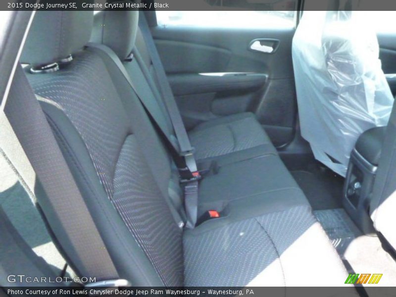 Granite Crystal Metallic / Black 2015 Dodge Journey SE